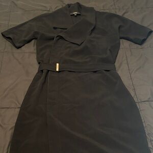 Gucci Authentic Elegant Classic Black Wrap Dress